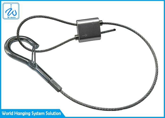 Cable Hanger Gripper Hardware Kit Ceiling Adjuster Clamp Assembly