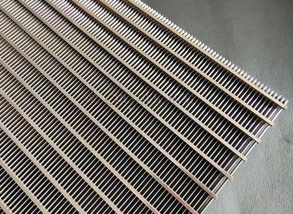 Stainless Steel Wedge Wire Screen Panels 500-2000mm Width