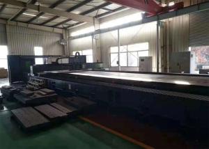 China Gantry Large Format Fiber Laser Cutting Machine For Large Size Thick Metal Plate factory