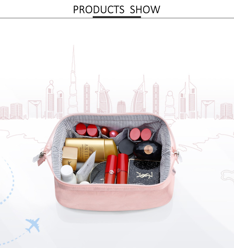 Skincare Tyvek Cosmetic Bag