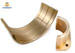 Bronze Semi Circular Bearing Bush Good Heat Conductivity High Performance