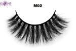 3D 100% Hand-made Natural Look Fur Fake Eye lashes for Makeup 1 pair package