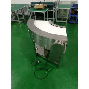 Multipurpose 90° Belt Roller Conveyor Systems Easy Operation Running Smoothly