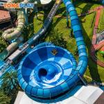 205m2 /630m2 Raft Water Slide Big Bowl Water Slide For Aqua Park