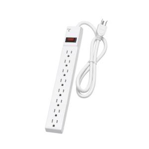 China 8 outlet Power Strip and Extension Socket With 15A Circuit Breaker factory