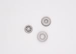 FR166ZZ Flanged Ball Bearing High Precision ABEC5 / ABEC3 Chromes Steel