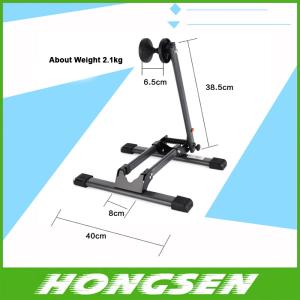 China High grade card front wheel bicycle parking storage bracket factory