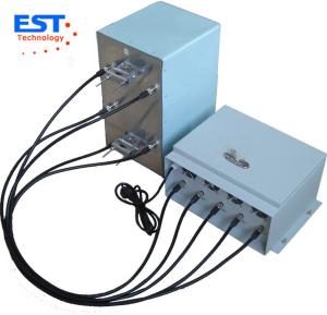 China EST-808LA High Power Jammer 42dBm , Cell Phone Signal Jammer For Custom factory