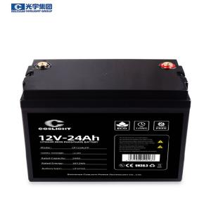 China Coslight RV Car Ups 12v 24Ah Lithium Ion Solar Battery 5kw 100ah factory