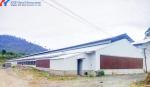 Broiler Chicken Shed Steel Structure Prefab Steel Hen House Onsite Installation