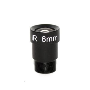 China F2.0 Mono Focal Surveillance Camera Lenses 6mm 53 Degrees M12 1/3&quot; And 1/4&quot; factory