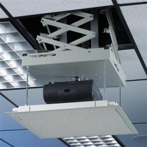 China Ceiling Mounted 200cm automated projector lift , motorised projector lift 110v - 240v factory