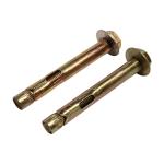 ISO Standard Carbon Steel Hex Bolt Sleeve Anchor with Yellow Zinc Coating