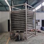 Automatic Industrial Stainless Steel Bread Production Line Spiral Refrigeration