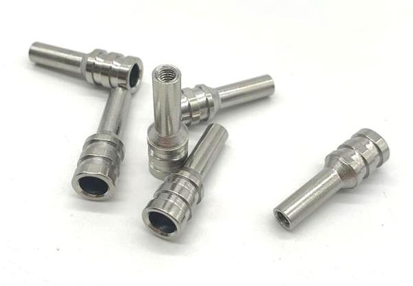 China Electrophoresis CNC Lathe Machining Parts , hex rivet nut fastenal 6x31.6mm factory