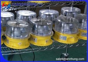 China Smokestacks Using Aircraft Obstruction Warning LED / Solar Powered Light factory