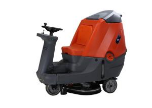 China Double Brush Ride On Floor Sweeper , Ride On Floor Cleaning Machines factory