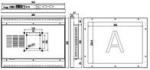 Capacitive Industrial Touch Panel PC 1024x768 1280x1024 1920x1080 Resolution