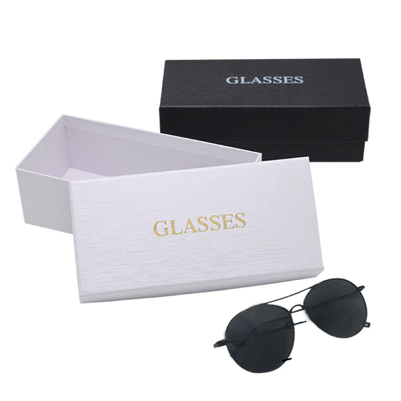 Paperboard Private Label Luxury Sunglasses Collection Packaging Gift Box Set with Logo