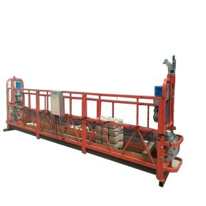 China High Strength Roof Suspended Platform Reliable With Four Wire Ropes factory