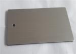 Roughed Surface Decorative Aluminum Sheet Paper Card Wrapped Without Rough