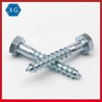 DIN 571 Hex Head Stainless Steel Self Tapping Wood Screws Blue White
