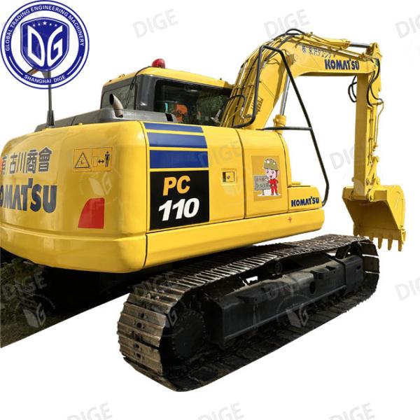 Origin Japan PC110 Used Komatsu Excavator PC110 Crawler Excavator Secondhand