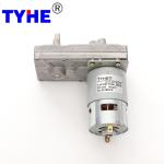 ROHS 24v Double Shaft 1rpm Flat Gear Motor Brushed 5Nm 30w