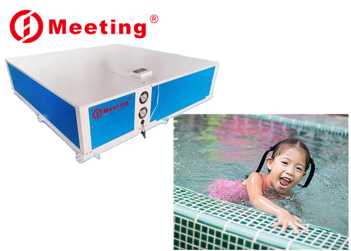Swimming Pool Dehumidification Air To Water Pool Heat Pump Heater Super Thin