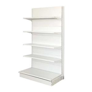 China Xingye Factory Custom Size Color white supermarket shelf grocery store shelving pharmacy shelves factory