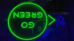 Custom go green neon sign USA lighting logo led neon letter