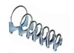 Standard 2 Inch 5/16" Stainless Steel Exhaust U Bolt Clamps