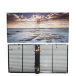 SMD1921 See Through LED Display RGB / IP30 LED Digital Advertising Display