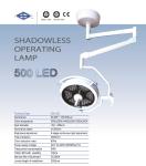 Ceiling Mounted Single Dome LED Surgical Lights Aluminum Alloy