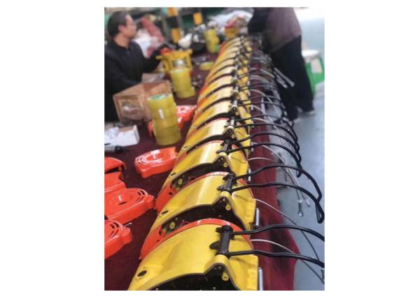 Colorful Portable Hook Type Mini Electric Wire Rope Hoist Suspending 20 Meter