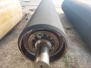 China SGS Rubber Lagging Head Pulley And Tail Pulley Oil Resistant factory