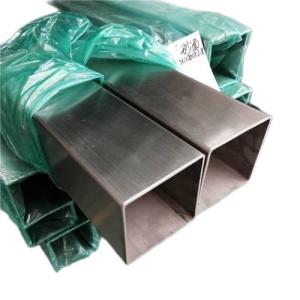 China SS304 Square Hollow Stainless Steel Tube Pipe 8.0mm A554 GR Profile factory