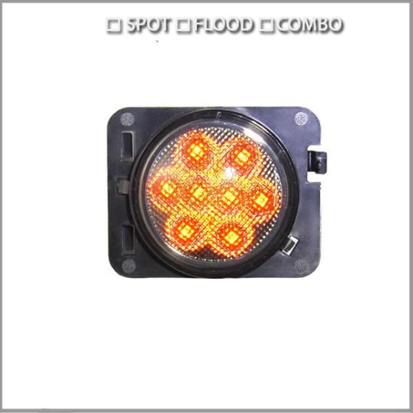 Diecast Aluminum Housing IP67 Waterproof Amber Turn Signal LED Tail Lights For