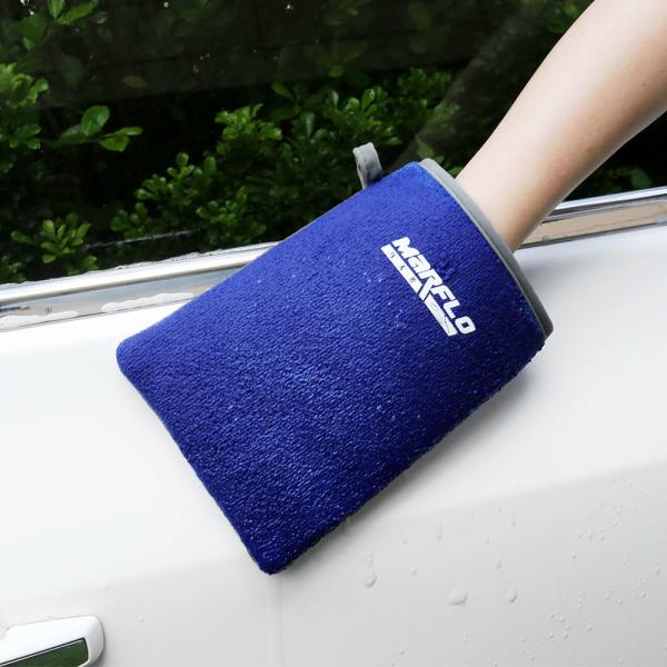 Blue Custom Synthetic Clay Mitt Clay Bar Wash Mitt For Auto Care Blister