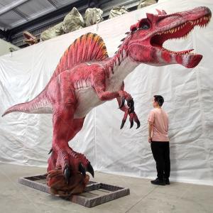 China Realistic Robotic Dino World Animatronic Spinosaurus Dinosaur Model factory