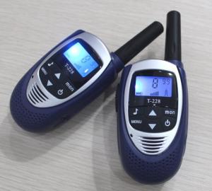 China T228 mini pmr 446 walkie talkie toy factory
