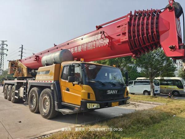 June 2022 Sany Truck Crane STC1300C8 85.5m Coounterweight 57t Hydraulic Mobile