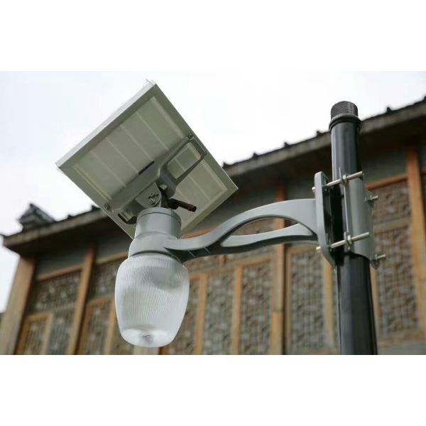 Intelligent Smart All In One LED Apple Light , Solar Powered Led Lights For Garden