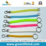 Plastic Popular Spring Spiral Key Holder W/Executive Swivel