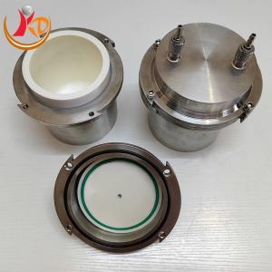 China Customized Zirconia Vacuum jar with Stainless Steel Casting factory