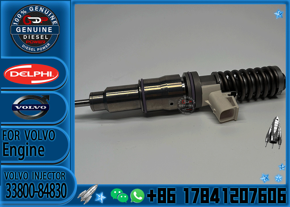 Electronic Injector BEBE4D21001 33800-84830 Injector E3 Nozzle L217PBC For Volvo Mack H Engine For H YUNDAI Euro III Truck