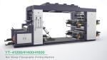 High Speed 4 Colour Flexographic Printing Machine For Paper Printer / Label