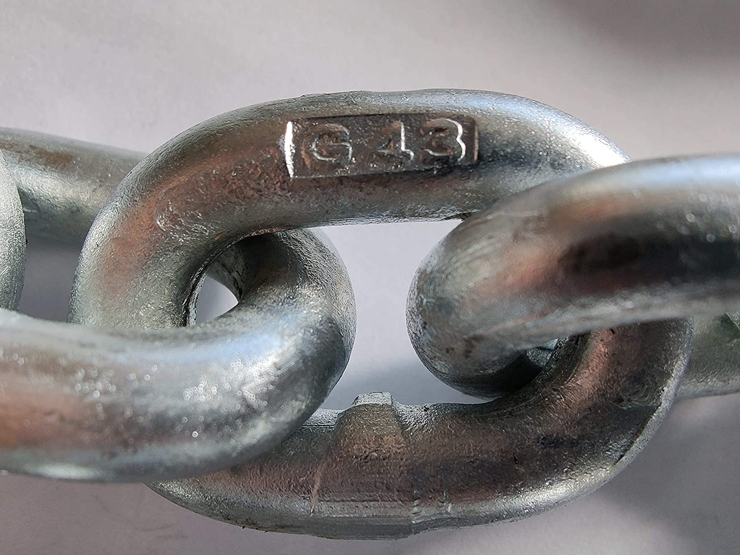 Black Finish Standard High Test Steel Round Conveyor Link Chain for High Durability