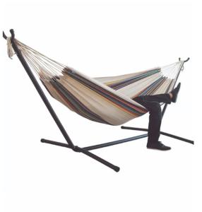 China 200kg Capacity Hammock With Collapsible Stand Backpacking Relaxation factory