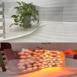 High Brightness 4000nits SMD2121 P20 Adhesive LED Transparent Film Screen